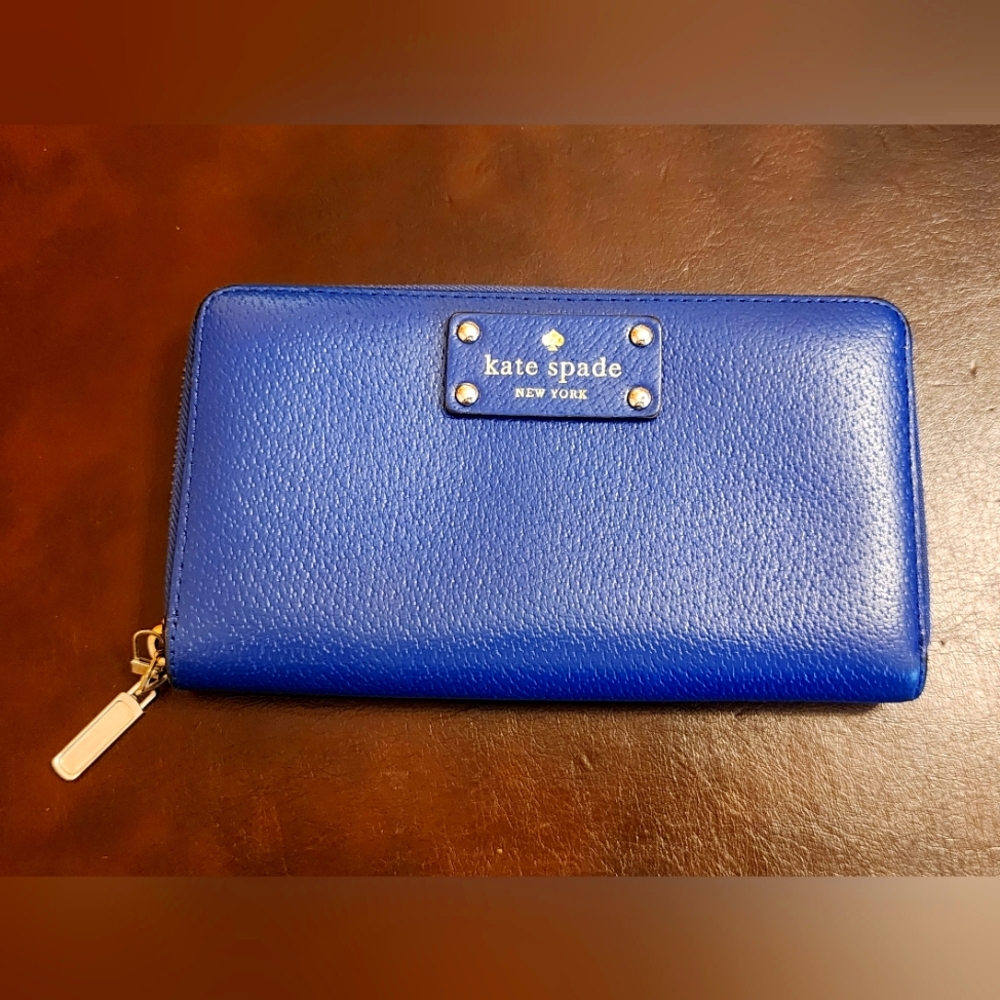 Kate Spade Wallet Navy Blue